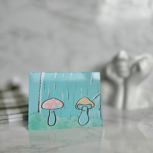 Friendly Shrooms Card