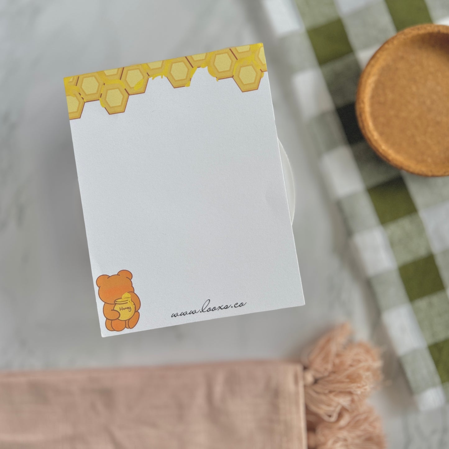 Honey Bear Notepad