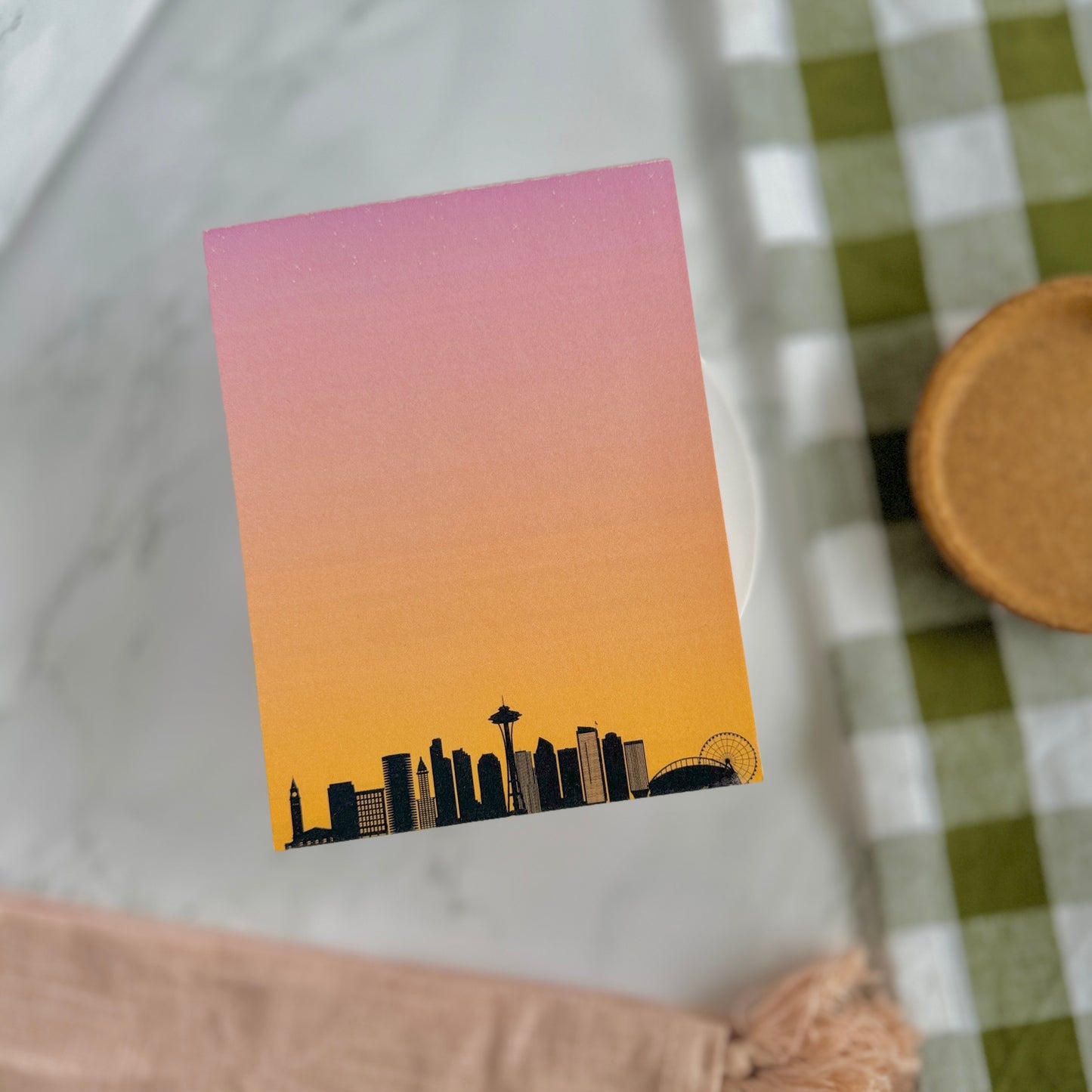 Seattle Skyline Notepad