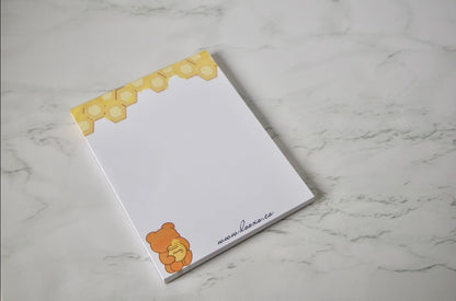 Honey Bear Notepad