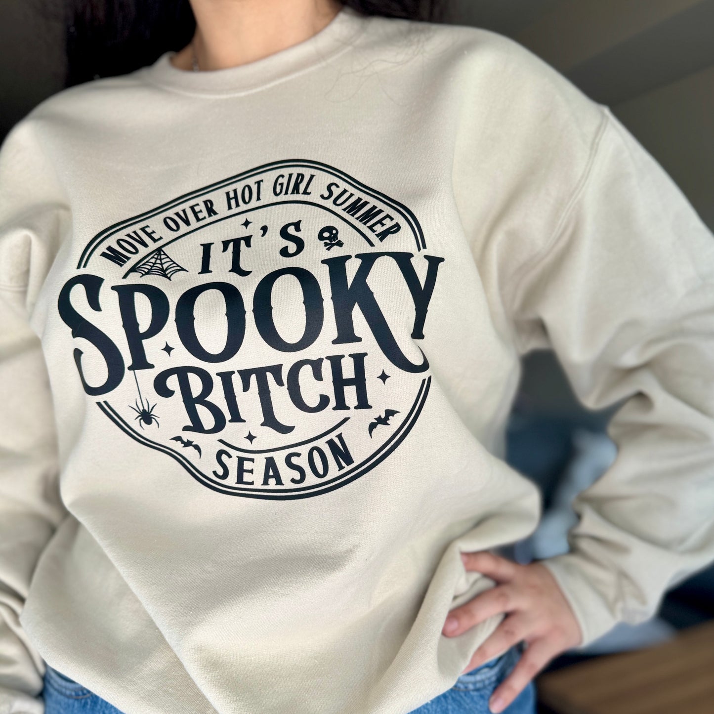 Spooky Bitch Season Crewneck