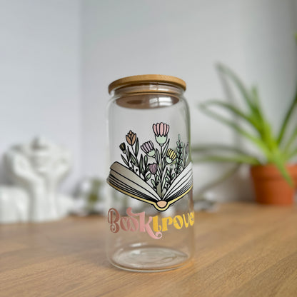 Booktrovert Glass Tumbler