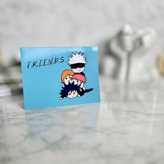 Jujitsu Kaisen FRIENDS Card